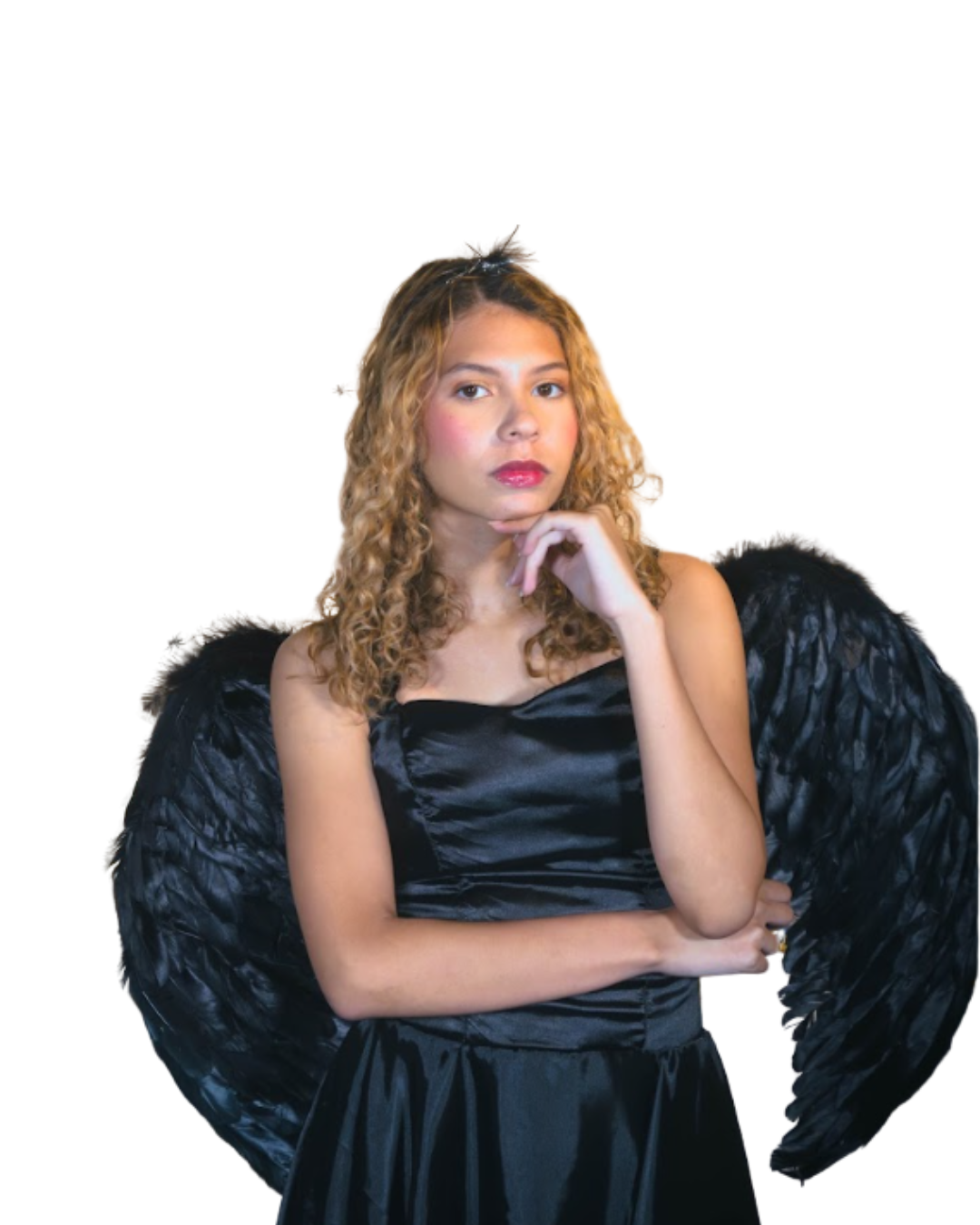 Disfraz Ángel Negro