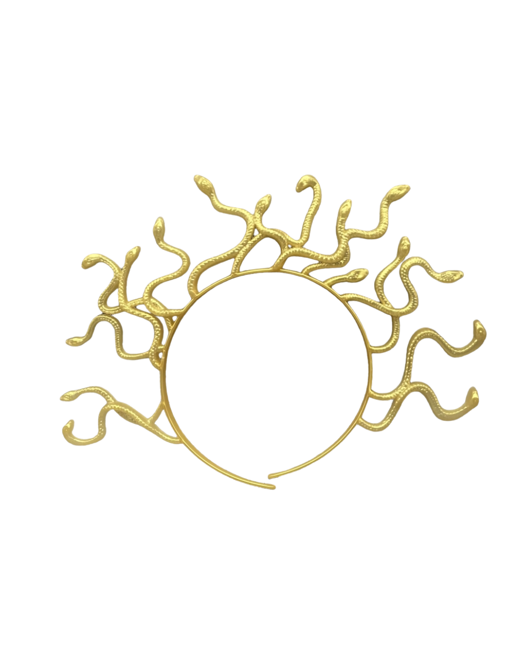Diadema Medusa Dorada