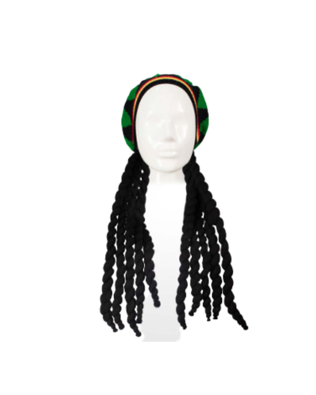 Peluca Rasta Con Gorra