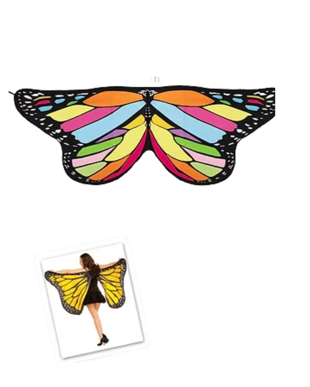 Ala De Mariposa Multicolor