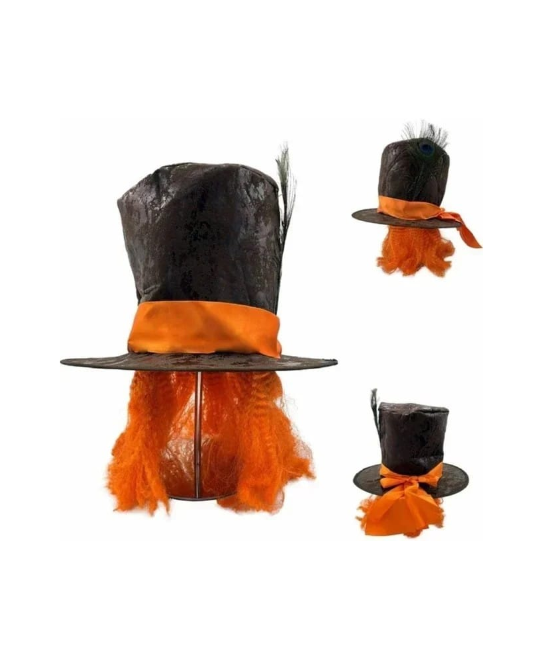 Sombrero Duende Con Cabello