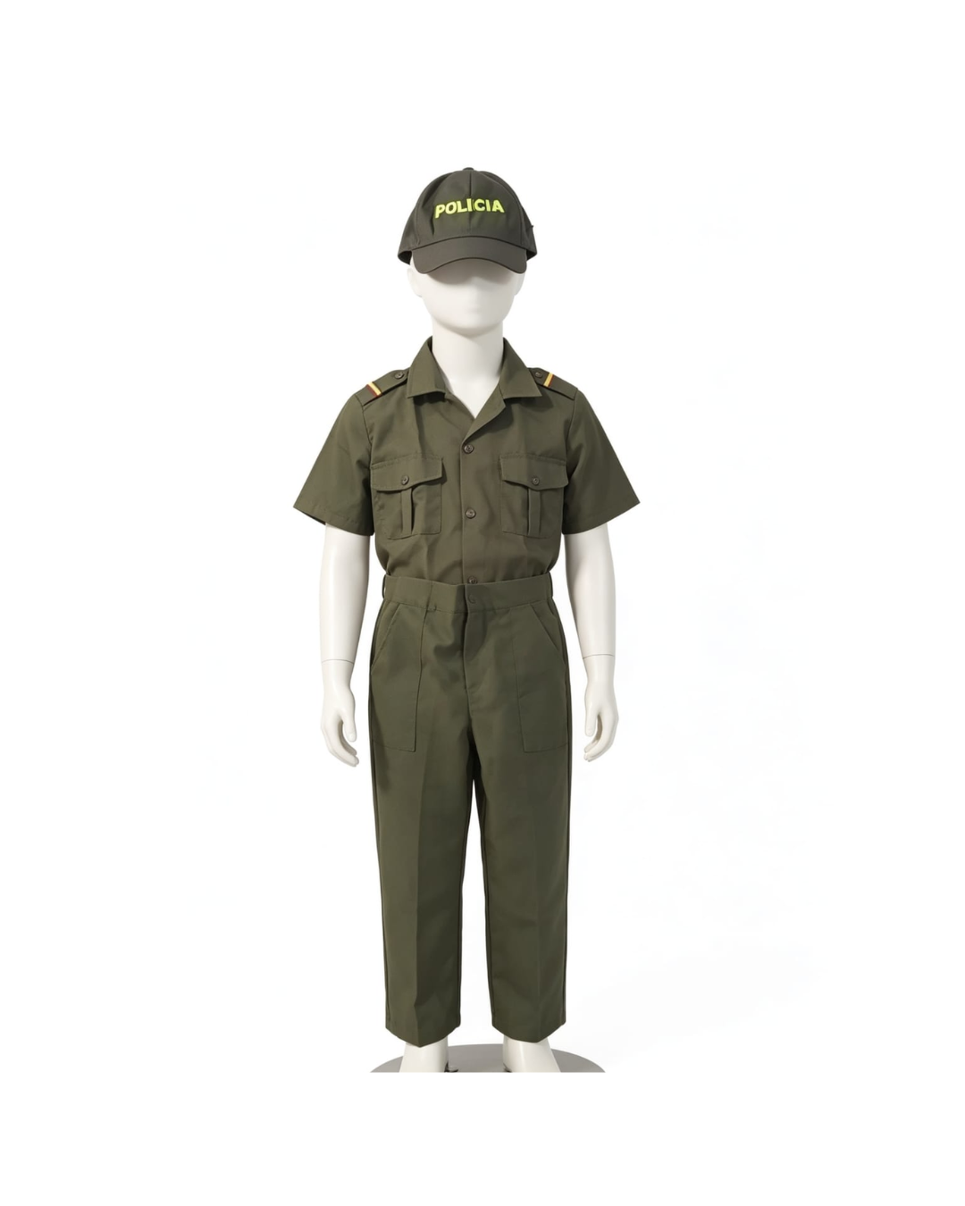 Disfraz Policía Verde