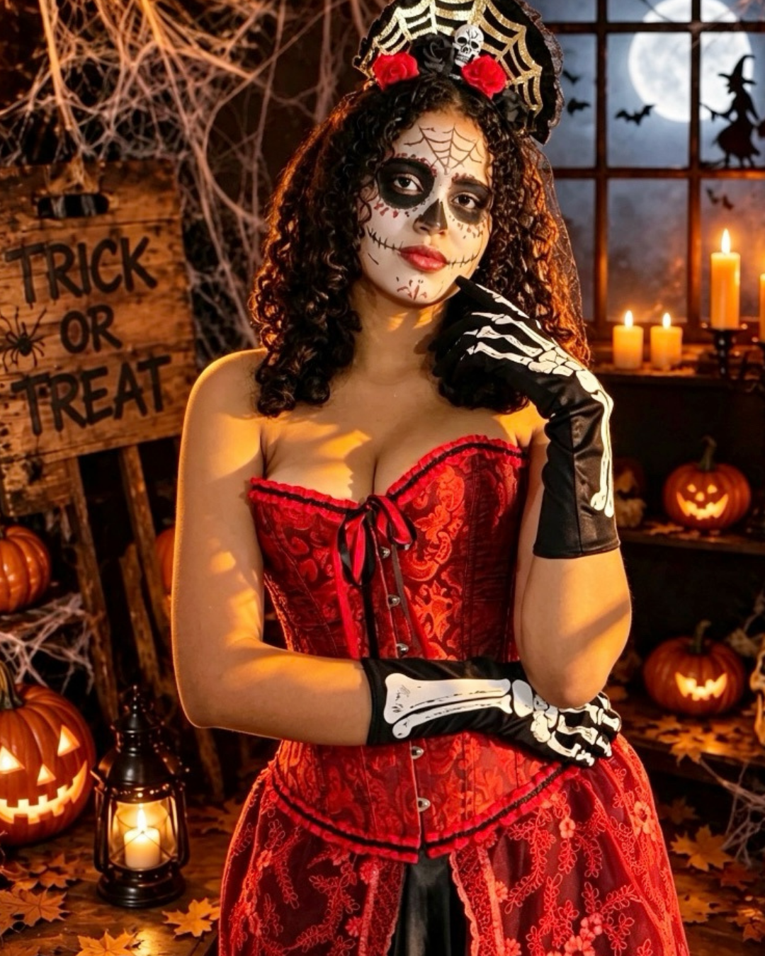 Disfraz De Catrina