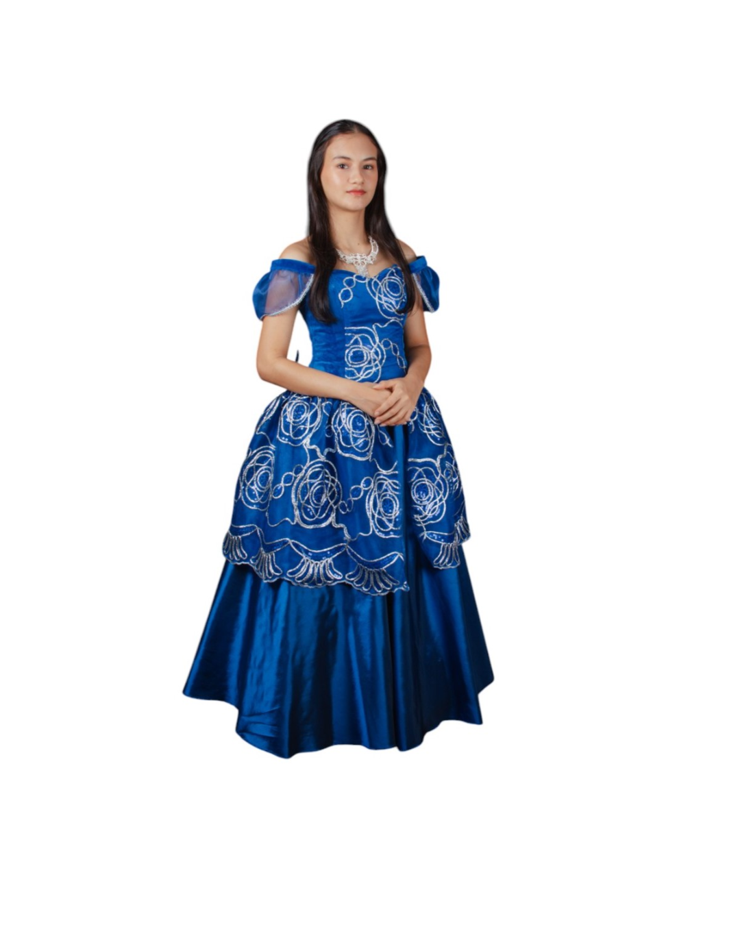 Disfraz Medieval Dama Azul