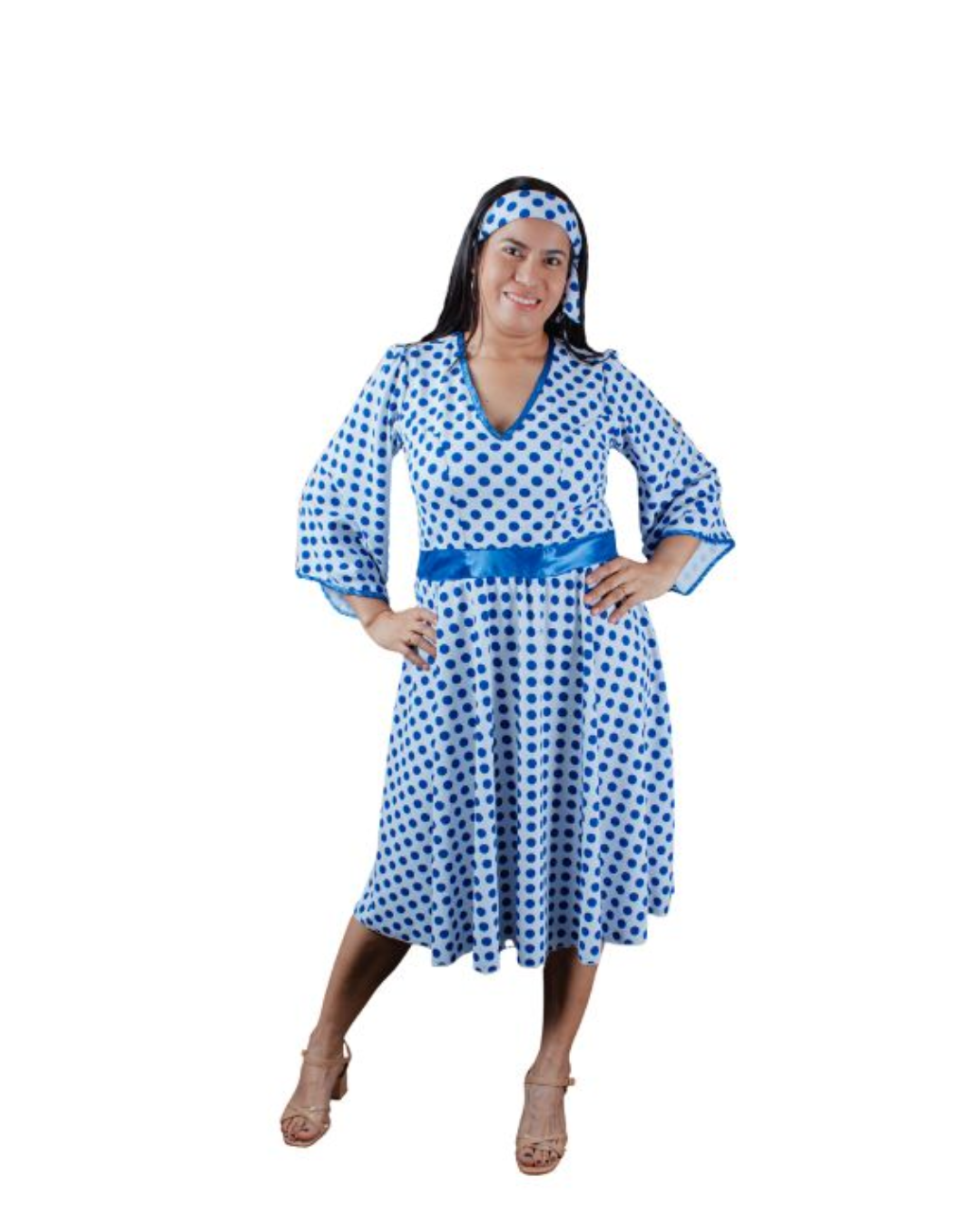 Disfraz Vestido de bolas años 80
