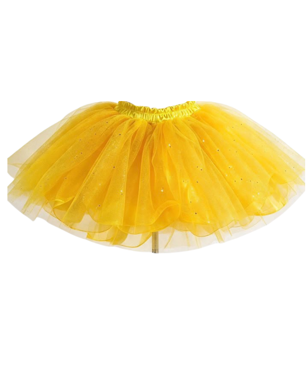 Tutu Escarchado Amarillo