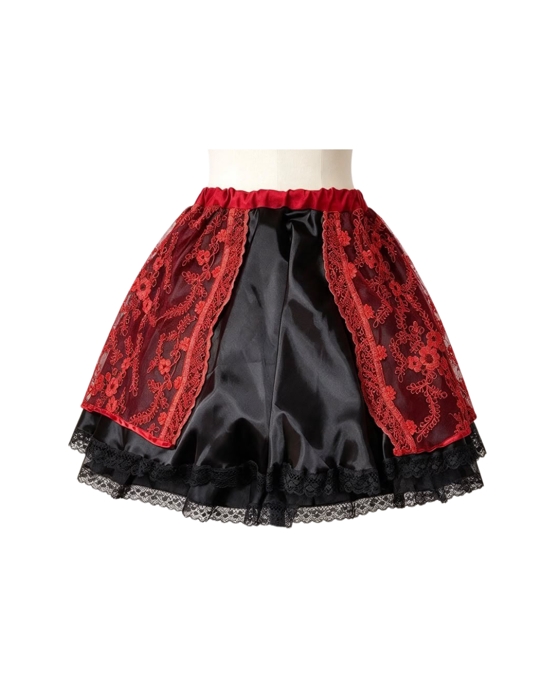 Tutu Negro Con Rojo