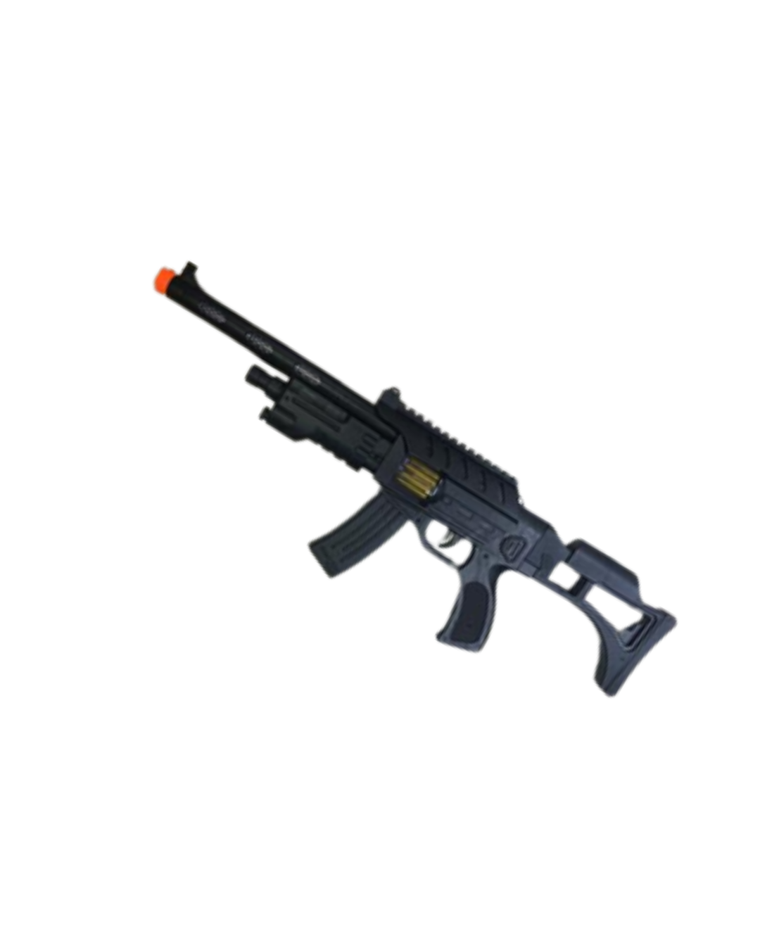 Rifle 50cm Luz Sonido De Juguete