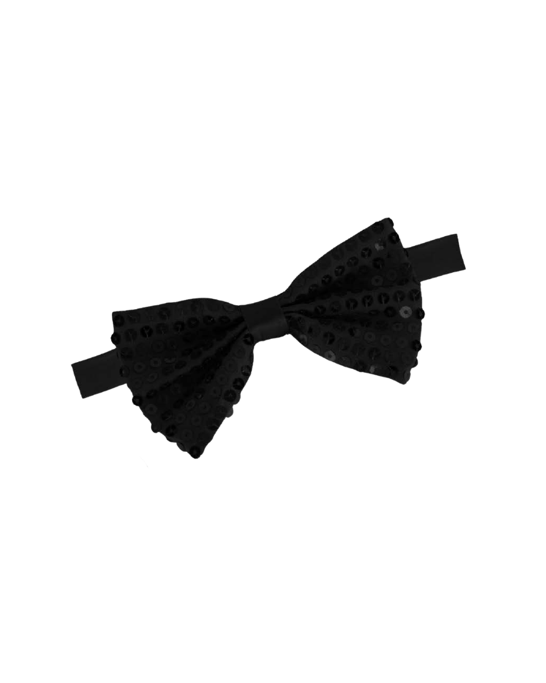 Corbatín Negro Brillante